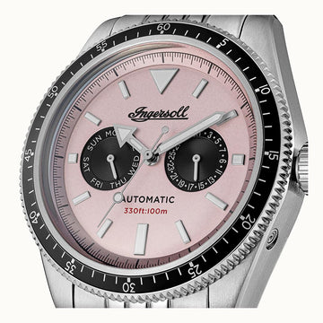 Ingersoll The Cord Grey Dial Automatic Leather Men’s Watch | I07201